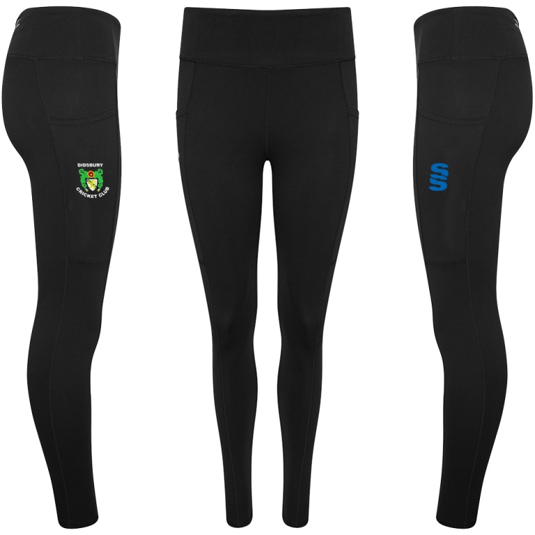 Didsbury Cricket Club - Performance Full Length Leggings - Women's Fit