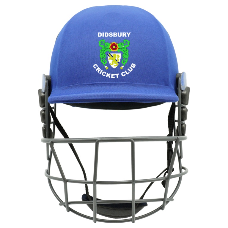 Didsbury Cricket Club - Little Master Cricket Helmet - Steel Grill
