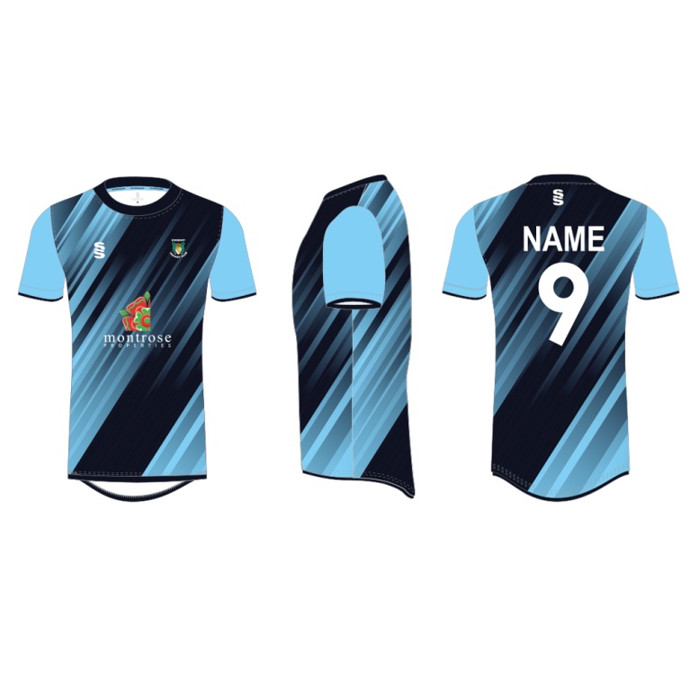 Didsbury Cricket Club - T20 Short Sleeve Playing Shirt - Unisex Fit - Juniors
